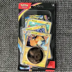 Pokemon Chaos Rising Premium Checklane Blister Booster Pack Pawmot Line - NEW - Image 1
