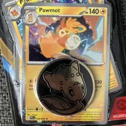 Pokemon Chaos Rising Premium Checklane Blister Booster Pack Pawmot Line - NEW - Image 3