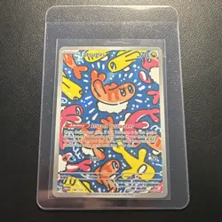 Pokemon TCG Tatsugiri Twilight Masquerade Illustration Rare Card 186/167 NM - Image 2