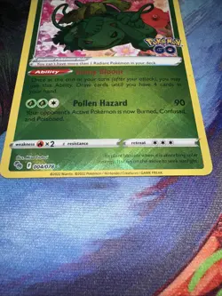 Pokemon TCG Radiant Venusaur Holo Card Pokemon Go - Image 2