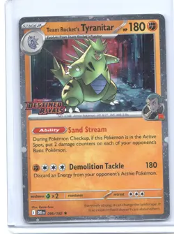 Team Rocket's Tyranitar (Prerelease) [MCAP - 096/182] - Image 1
