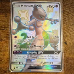 Pokemon Company Mewtwo GX SV59/SV94 Hidden Fates SV Full Art Holo ENG - Image 2