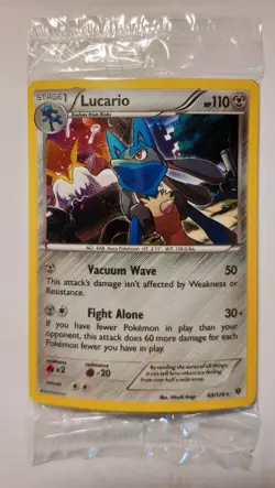 Pokemon Lucario 63/124, Bisharp 64/114 & Zoroark 91/162 Cosmos Holo Promo Sealed - Image 1