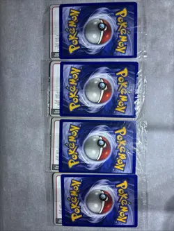 POKEMON SET OF 4 SEALED BLACK STAR PROMO WB Movie Pokemon Cards NM - Image 2