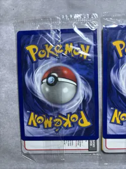 POKEMON SET OF 4 SEALED BLACK STAR PROMO WB Movie Pokemon Cards NM - Image 3