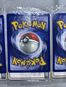 POKEMON SET OF 4 SEALED BLACK STAR PROMO WB Movie Pokemon Cards NM - Image 4