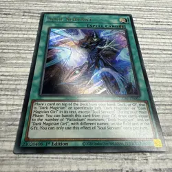 Yu-Gi-Oh! Soul Servant LED6-EN003 1st Edition Ultra Rare Foil Spell - Image 2