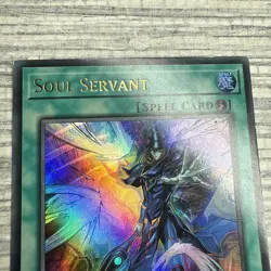 Yu-Gi-Oh! Soul Servant LED6-EN003 1st Edition Ultra Rare Foil Spell - Image 3