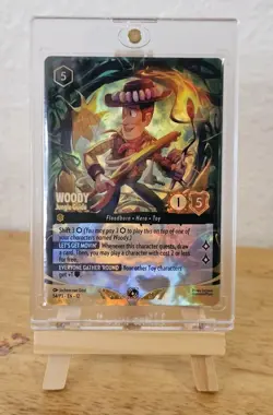 Disney Lorcana Woody Jungle Guide Foil 54/P3 Wilds Unknown Set Championship - Image 1