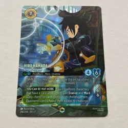 Hiro Hamada 214/204 Disney Lorcana Archazia's Island Enchanted Card NM - Image 1