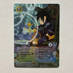Hiro Hamada 214/204 Disney Lorcana Archazia's Island Enchanted Card NM - Image 2