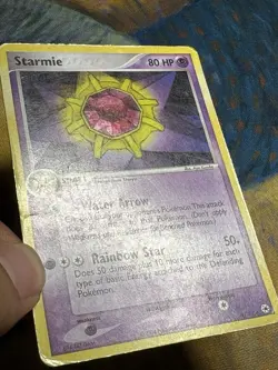 Starmie 49/101 2004 EX Hidden Legends Pokemon Card Reverse Holo Rare Stamped MP - Image 4