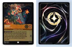 Woody #21/204 Disney Lorcana Wilds Unknown 2026 Uncommon Foil TCG - Image 1