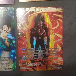 Bandai Dragon Ball Super Card Game Vegeta Trunks Holo Lot 15 Cards SR UC English - Image 2