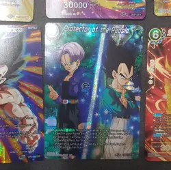 Bandai Dragon Ball Super Card Game Vegeta Trunks Holo Lot 15 Cards SR UC English - Image 3