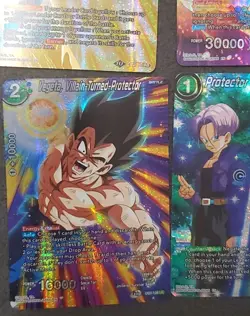 Bandai Dragon Ball Super Card Game Vegeta Trunks Holo Lot 15 Cards SR UC English - Image 4