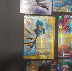 Bandai Dragon Ball Super Card Game Vegeta Trunks Holo Lot 15 Cards SR UC English - Image 5