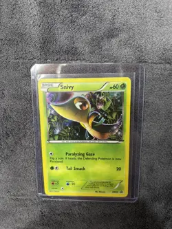 Pokemon Card - Snivy Black And White Promo BW06 Holo Promo NM - Image 1
