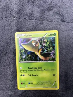 Pokemon Card - Snivy Black And White Promo BW06 Holo Promo NM - Image 3