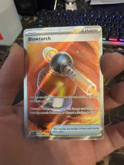 Blowtorch 117/094 Ultra Rare Full Art English Pokemon Card ME02 Phantasmal Flame - Image 1
