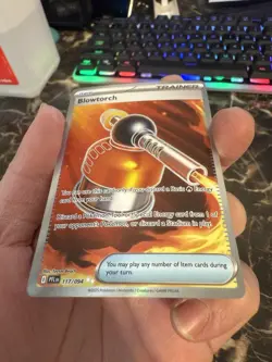 Blowtorch 117/094 Ultra Rare Full Art English Pokemon Card ME02 Phantasmal Flame - Image 2
