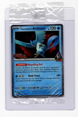 Team Rocket's Articuno (Destined Rivals Stamp) Rare Miscellaneous Cards & Produc - Image 1