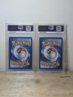 PSA 9 Minun 7/97 & Plusle 8/97 EX Dragon Holo Rare Pokemon Cards BGS CGC TAG - Image 2
