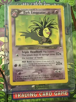 Pokemon TCG Neo Destiny Dark Exeggutor Card 33/105 Rare Vintage - Image 4