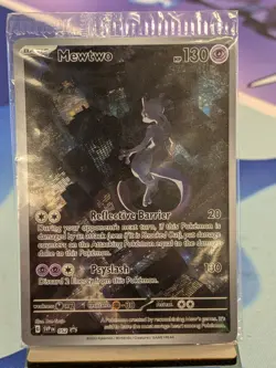 Mewtwo 052 Sv: Scarlet & Violet Holo Promo Card Sealed, NM/M Condition - Image 1