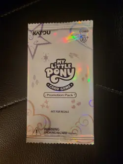 Kayou My Little Pony Card Game Promo Pack ENGLISH NY COMICON sealed - Image 2