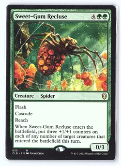 Sweet-Gum Recluse 835 Commander Legends: Battle for Baldur's Gate MTG NM - Image 1