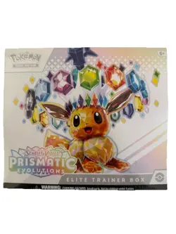 Pokemon Trading Card Game Scarlet & Violet Prismatic Evolution Elite Trainer Box - Image 1