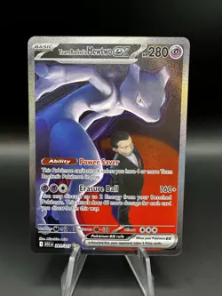 Team Rocket's Mewtwo ex 281/217 Me: Ascended Heroes SIR Pokemon TCG - Image 1