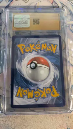 CGC Pristine 10 Bubble Mew ex English PAF 232/091 Paldean Fates Pokemon 2024 SIR - Image 2