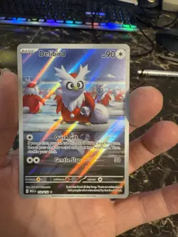 Delibird 152/132 Mega Evolution Illustration Rare Pokemon TCG NM - Image 1