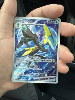 Pokemon Inteleon Full Art Holo Illustration Rare 142/132 ME01 Mega Evolution - Image 1