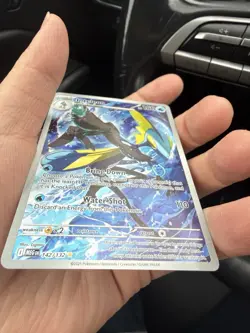 Pokemon Inteleon Full Art Holo Illustration Rare 142/132 ME01 Mega Evolution - Image 3