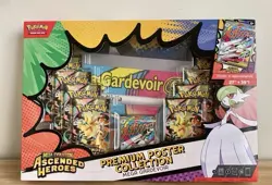 Pokemon TCG Ascended Heroes Premium Poster Collection Mega Gardevoir Sealed NEW - Image 1
