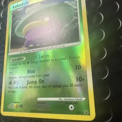 Shiny Lotad Pokemon Platinum SH4-12 Shiny Holo Rare Reverse Holo SH4 LP - Image 2