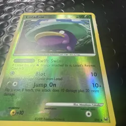 Shiny Lotad Pokemon Platinum SH4-12 Shiny Holo Rare Reverse Holo SH4 LP - Image 5