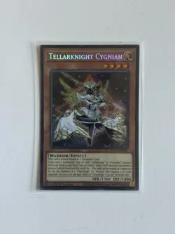 Yugioh! 1x Tellarknight Cygnian BLGG-EN017 Secret Rare 1st Ed NM - Image 3