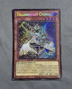 Tellarknight Cygnian 1st Edition Secret Rare BLGG-EN017 Yu-Gi-Oh! - Image 1