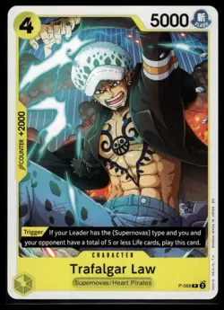 Premium Booster -The Best- Vol. 2 #P-088 Trafalgar Law - Image 1