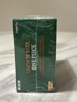 ✅B ONE PIECE CARD GAME: LEGACY OF THE MASTER BOOSTER BOX OP12 24 Packs English - Image 2