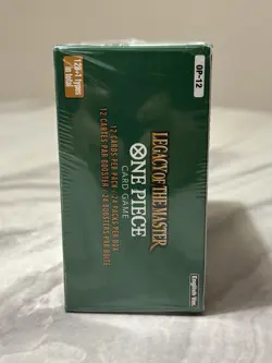 ✅B ONE PIECE CARD GAME: LEGACY OF THE MASTER BOOSTER BOX OP12 24 Packs English - Image 4