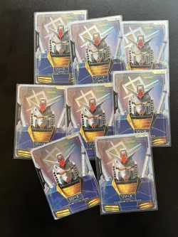 8 piece set Newtype Rising - Resource R002 C++ Near Mint Gundam Card Game - Image 1