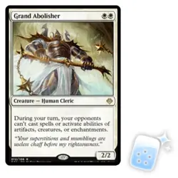GRAND ABOLISHER Archenemy: Nicol Bolas Magic MTG MINT CARD - Image 1