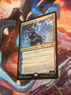 Ral Crackling Wit Bloomburrow Regular Card #230 Legendary Planeswalker Mint - Image 2