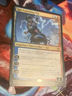 Ral Crackling Wit Bloomburrow Regular Card #230 Legendary Planeswalker Mint - Image 3
