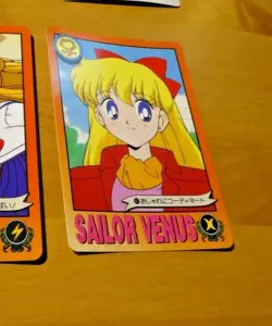 SAILORMOON R GRAFFITI JAPANESE CARDDASS CARD REG CARTE 41 MADE IN JAPAN 1993 NM - Image 1